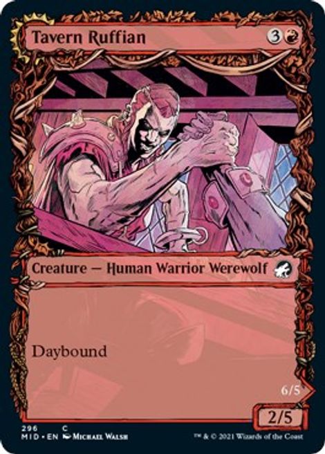 Tavern Ruffian//Tavern Smasher [#296 Showcase] (MID-C)