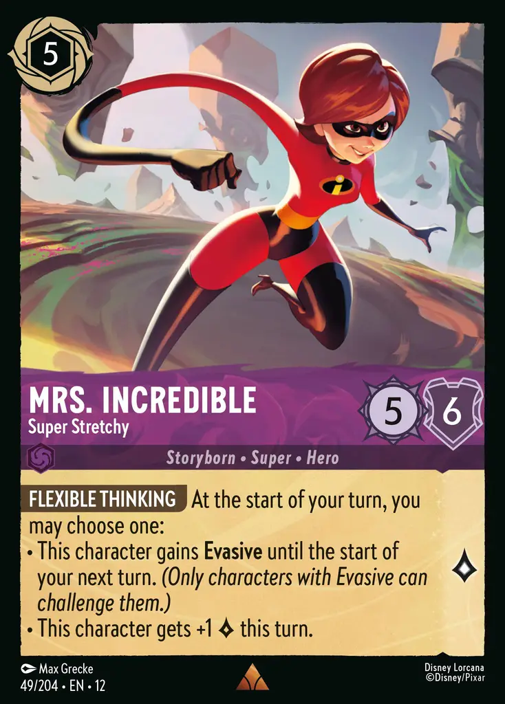 Mrs. Incredible - Super Stretchy (Wilds Unknown - 049/204) Rare