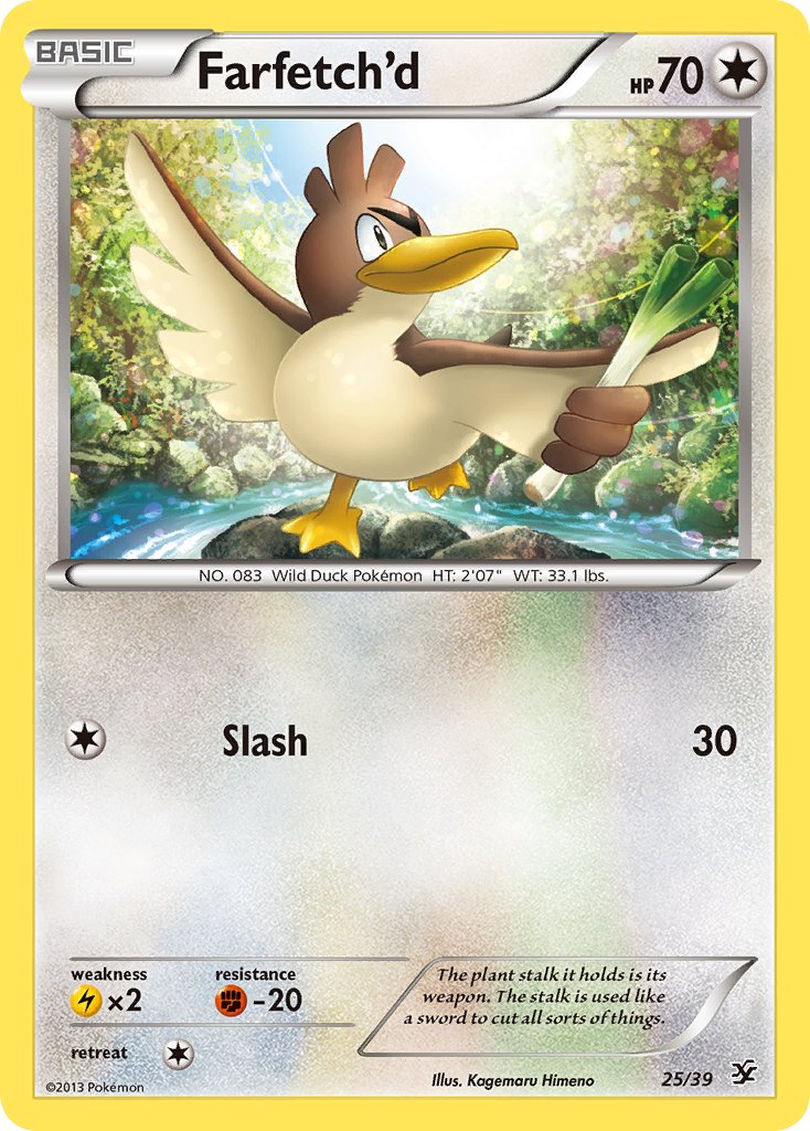 Farfetch'd - 025/039 (KSS) Common - Near Mint