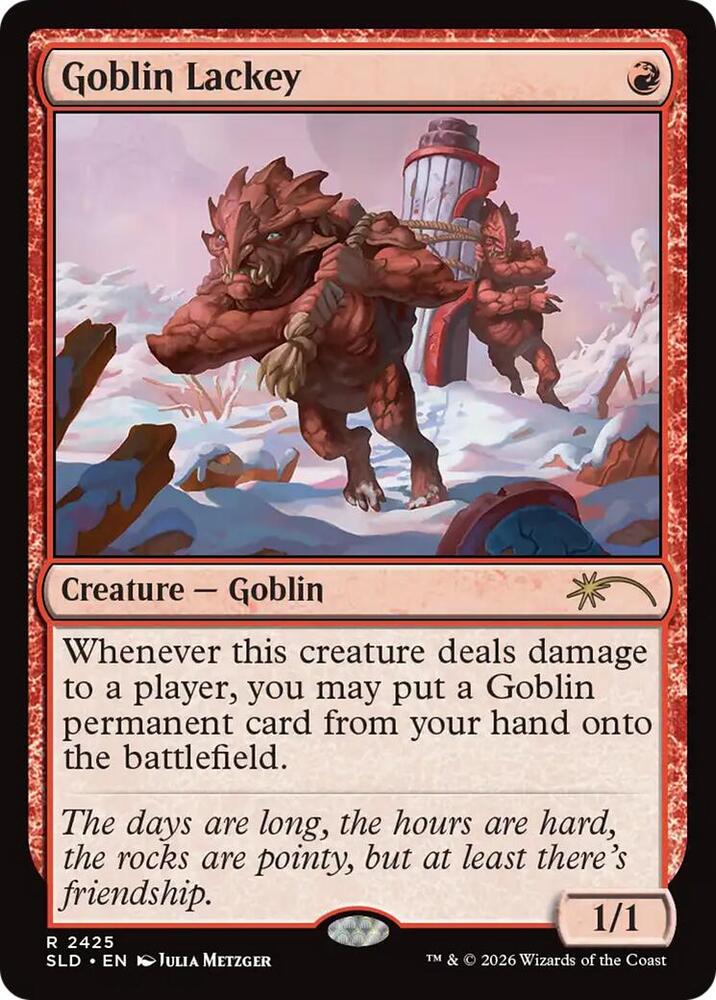 Goblin Lackey [#2425] (SLD-R)