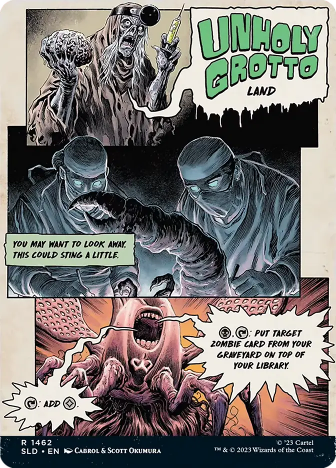 Unholy Grotto [#1462] (SLD-R-FOIL)