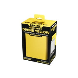 Gatherers' Tavern: Domaru Standard Sleeves - Divine Yellow