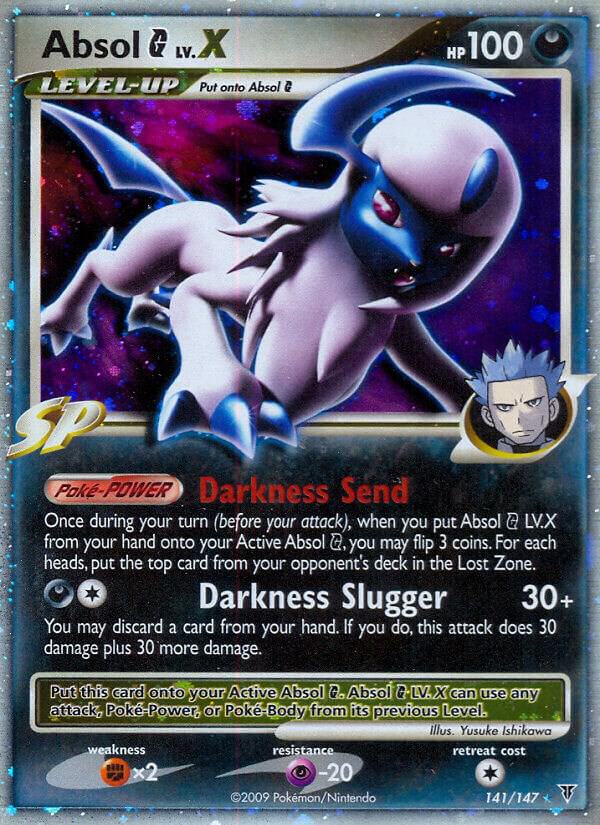 Absol G Lv.X - 141/147 (SV) Ultra Rare - Heavy Play