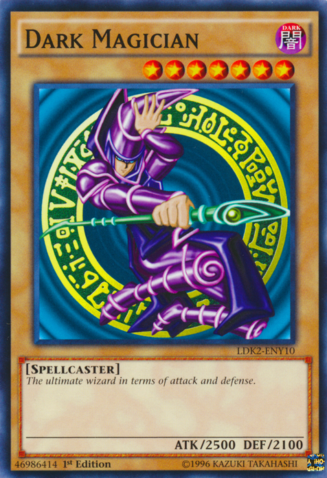 Dark Magician (LDK2-ENY10) Common - Near Mint 1st Edition