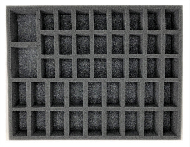 Battle Foam: Gen 50 mm - 24 Medium 18 Large 2 X-Large Troop Foam Tray (BFL-2)