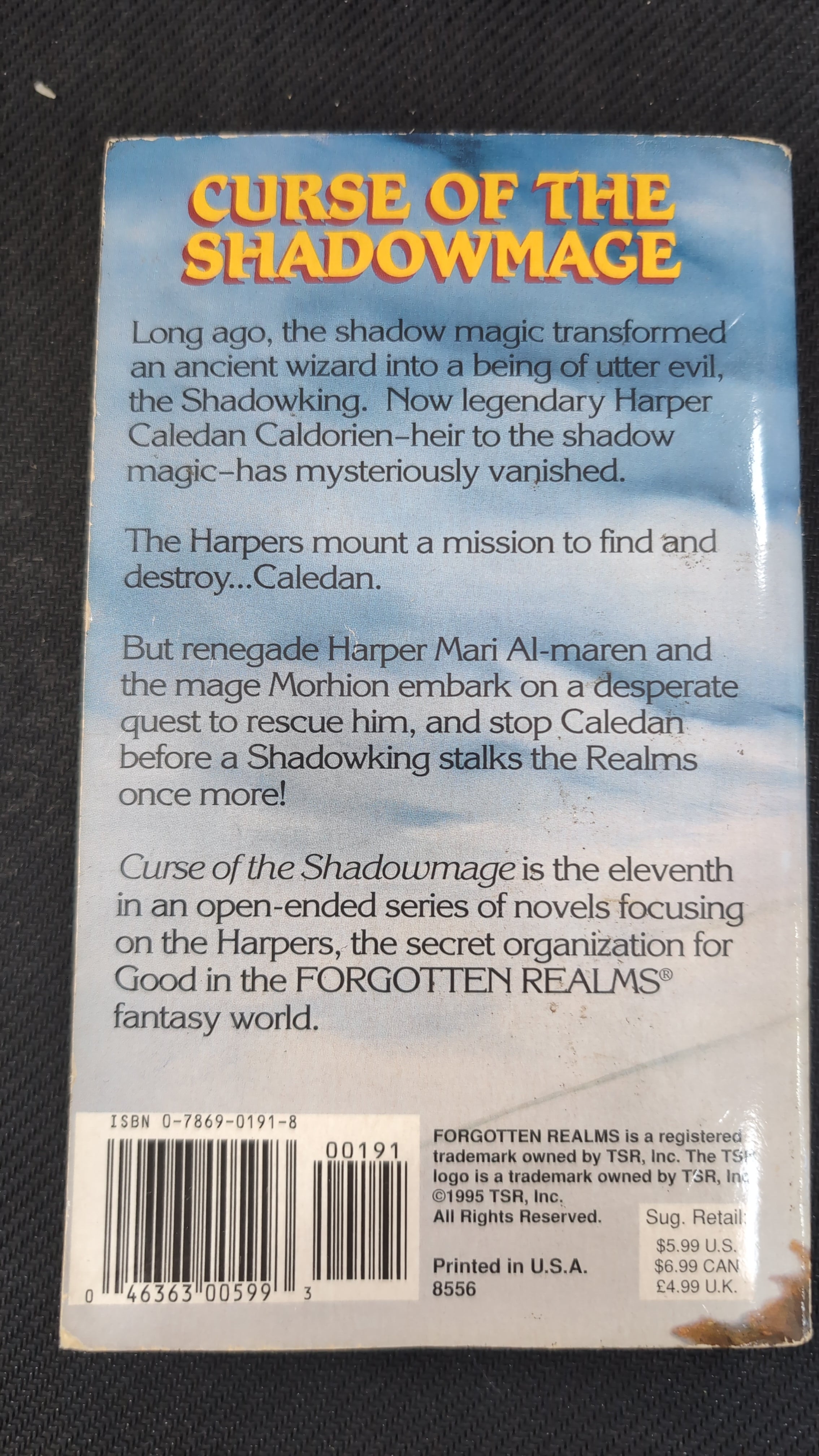 Forgotten Realms: Curse of the Shadowmage - The Harpers [ Paperback ] (USED)