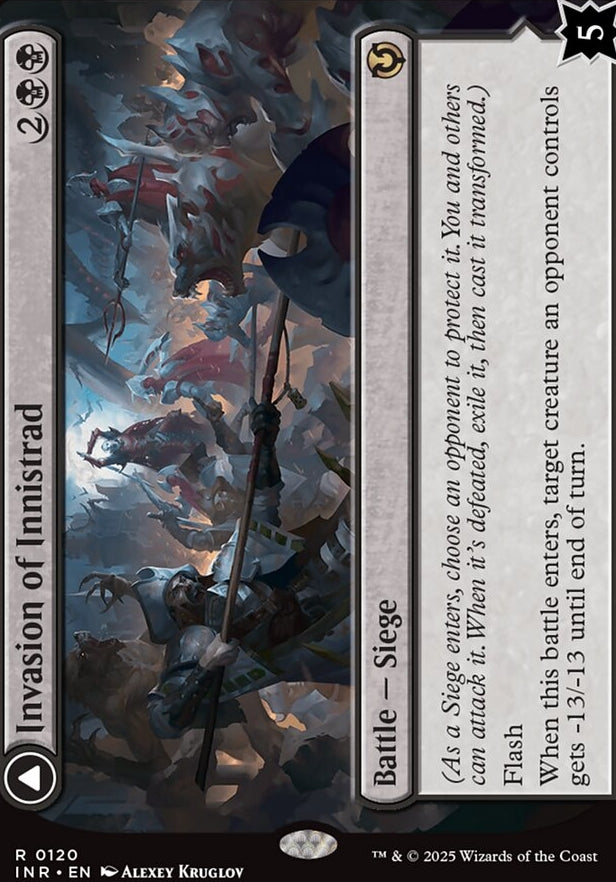 Invasion of Innistrad // Deluge of the Dead [ #0120 ] (INR-R)