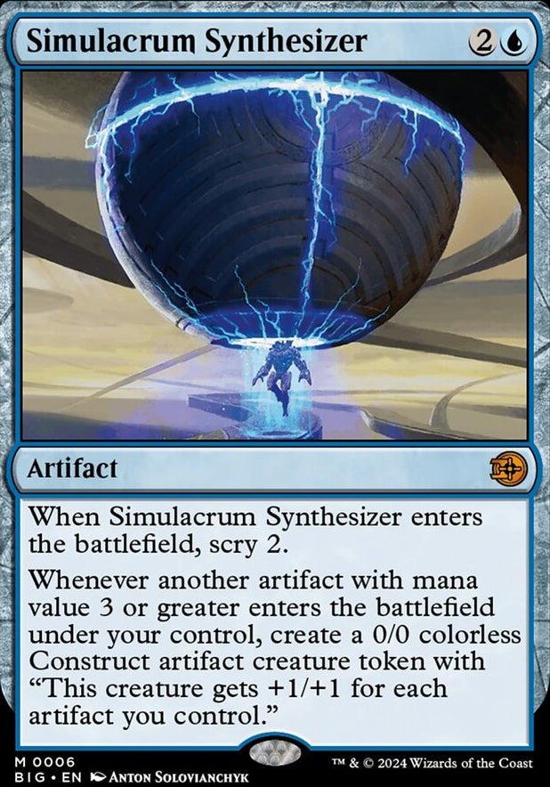 Simulacrum Synthesizer [#0006] (BIG-M-FOIL)