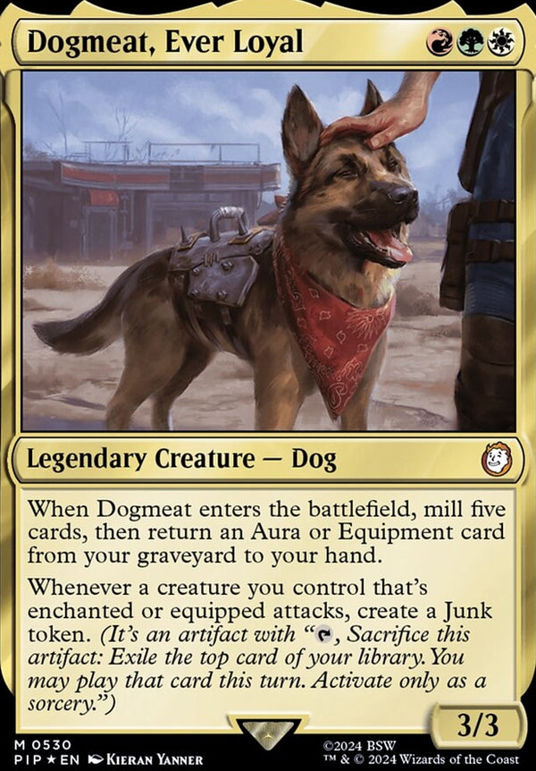 Dogmeat, Ever Loyal [#0530 Surge Foil] (PIP-M)