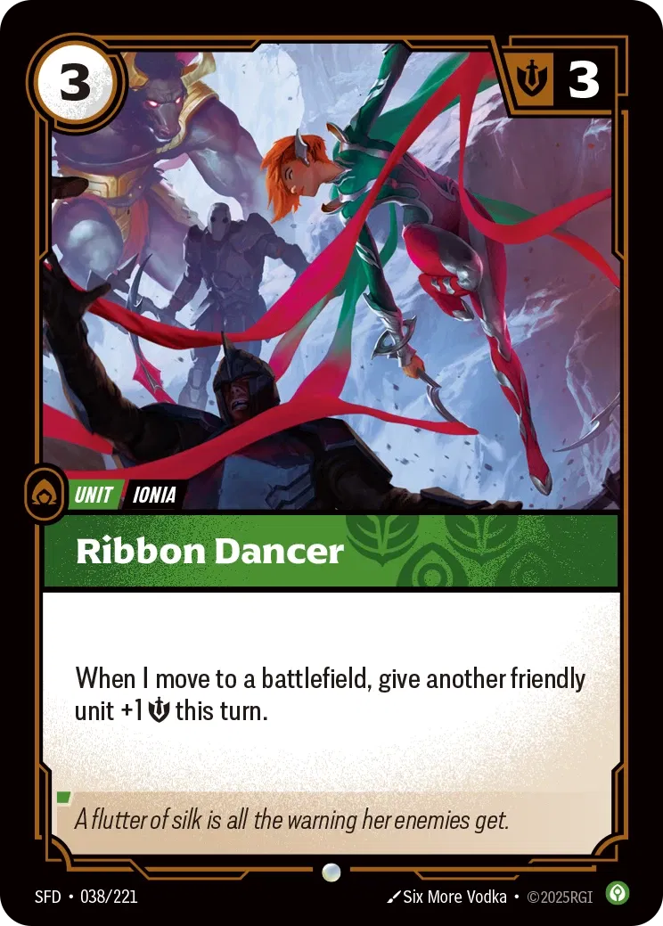 Ribbon Dancer - 038/221 (SFD) Common