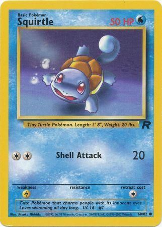 Squirtle - 068/082 (TR) Near Mint Unlimited