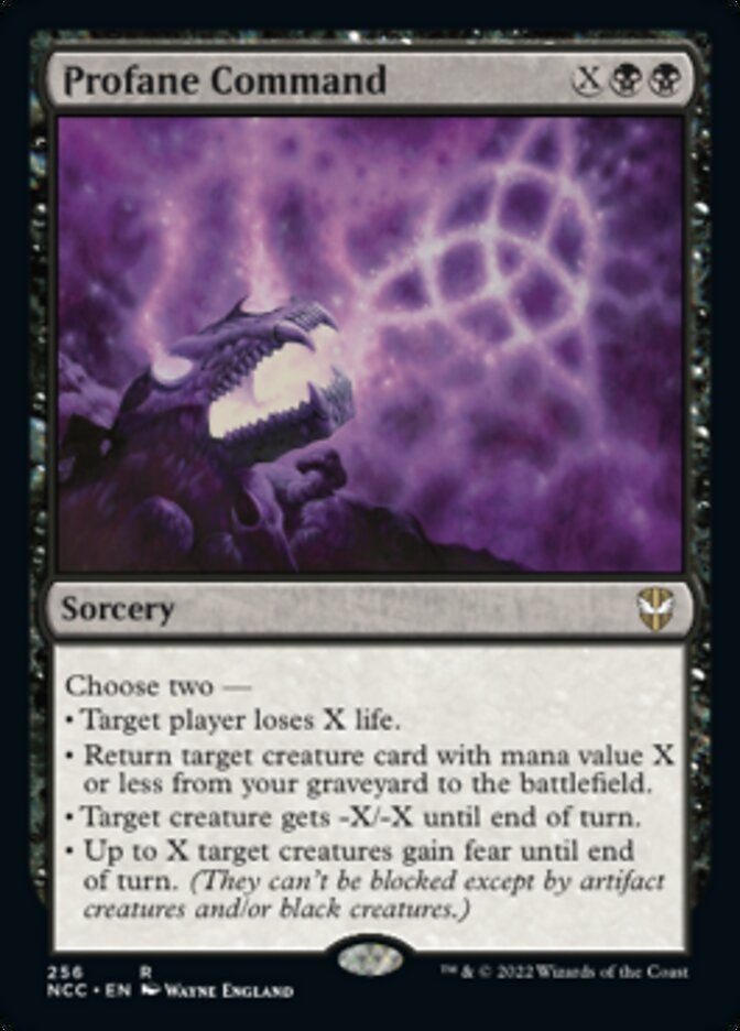 Profane Command [ #0256 ] (NCC-R)