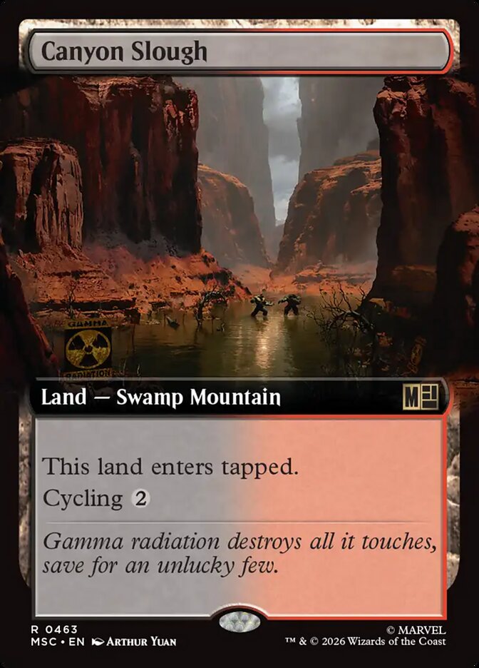 Canyon Slough [ #0463 Extended Art ] (MSC-R)
