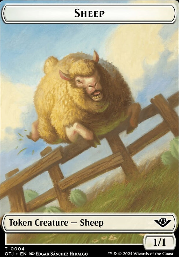Sheep Token [#0004] (OTJ-T)