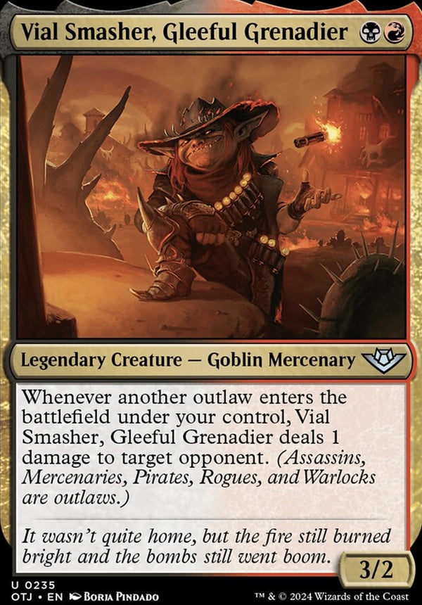 Vial Smasher, Gleeful Grenadier [#0235] (OTJ-U-FOIL)