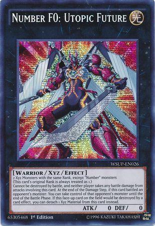 Number F0: Utopic Future (WSUP-EN026) Secret Rare 1st Ed.