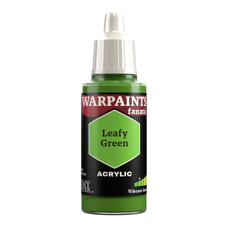 The Army Painter: Warpaints Fanatic - Leafy Green (18ml/0.6oz)