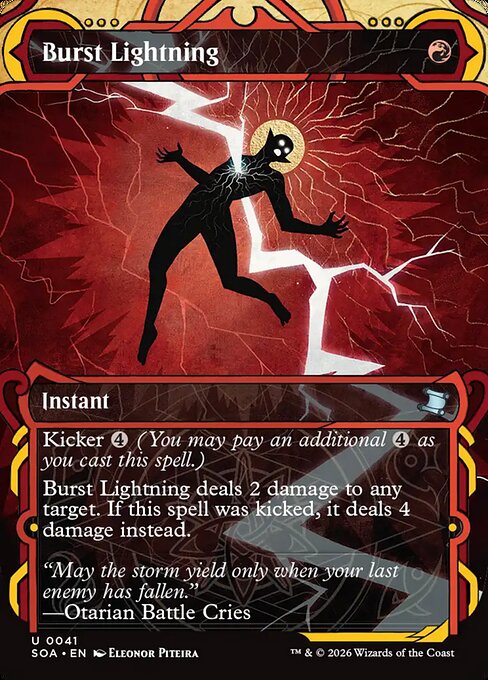 Burst Lightning [ #0041 ] (SOA-U)