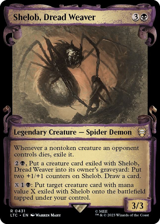 Shelob, Dread Weaver [#0431 Silverfoil Holiday] (LTC-R-FOIL)