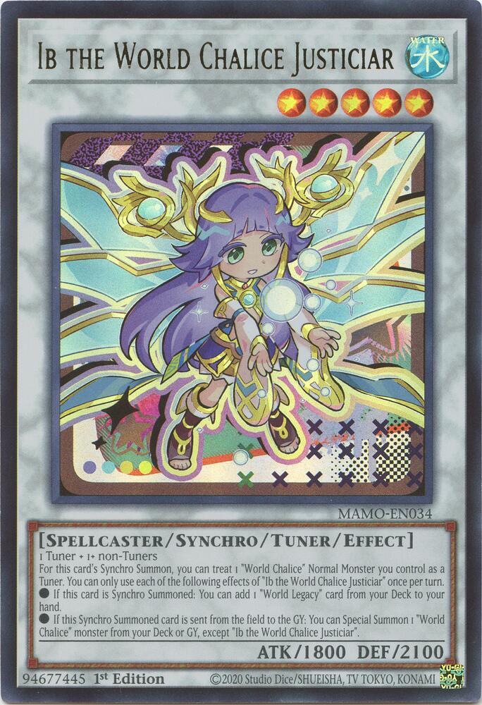 Ib the World Chalice Justiciar (MAMO-EN034)