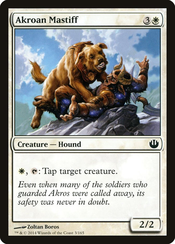 Akroan Mastiff (JOU-C-FOIL)