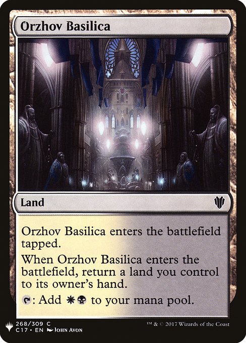 Orzhov Basilica [Mystery Booster #1682] (C17-C)