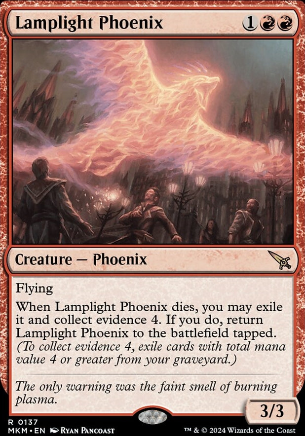Lamplight Phoenix [#0137] (MKM-R-FOIL)