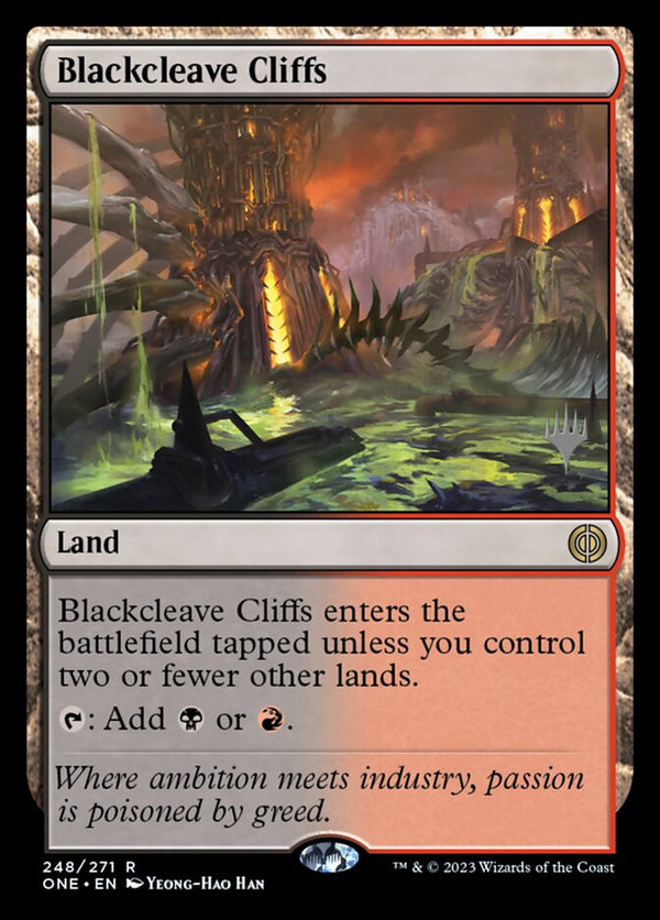 Blackcleave Cliffs (ONE-R-PP-FOIL)