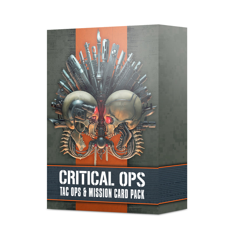 40K Kill Team: TAC OPS & Mission Card Pack - Critical OPS (OOP)