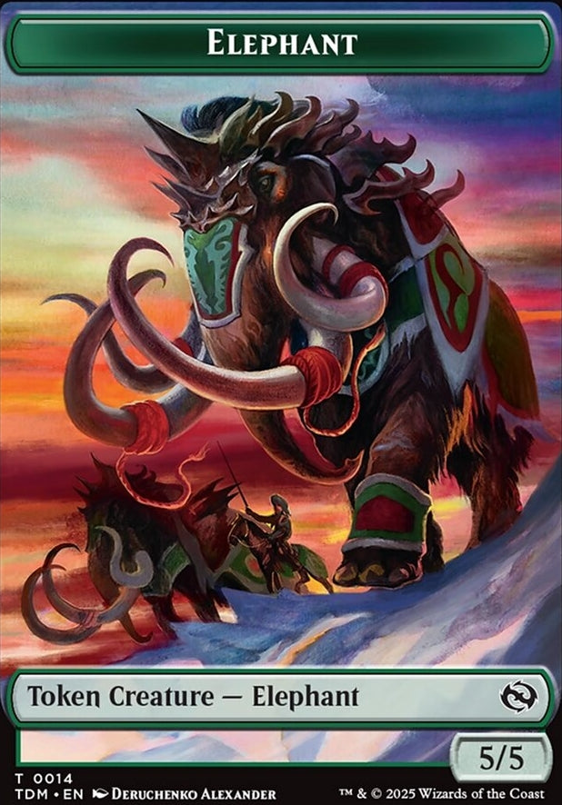 Elephant [ #0014 ] // Treasure [ #0016 ] (TDM-T)