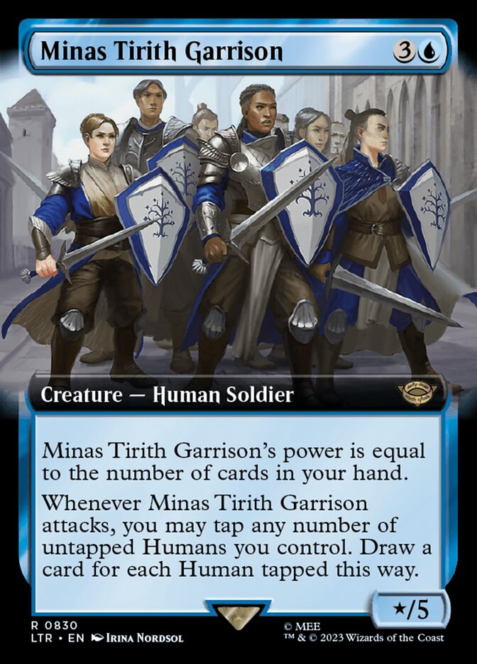 Minas Tirith Garrison [#0830 Extended Art] (LTR-R)