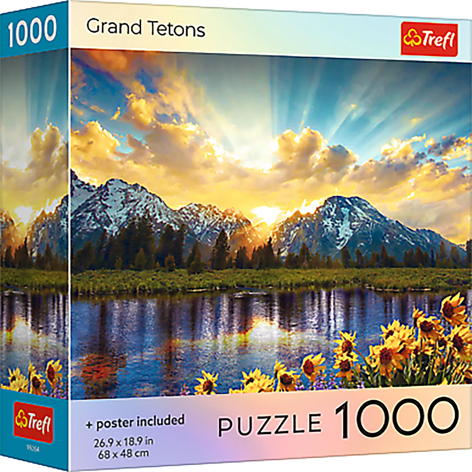Puzzle: Grand Tetons 1000 Piece (Trefl Red)