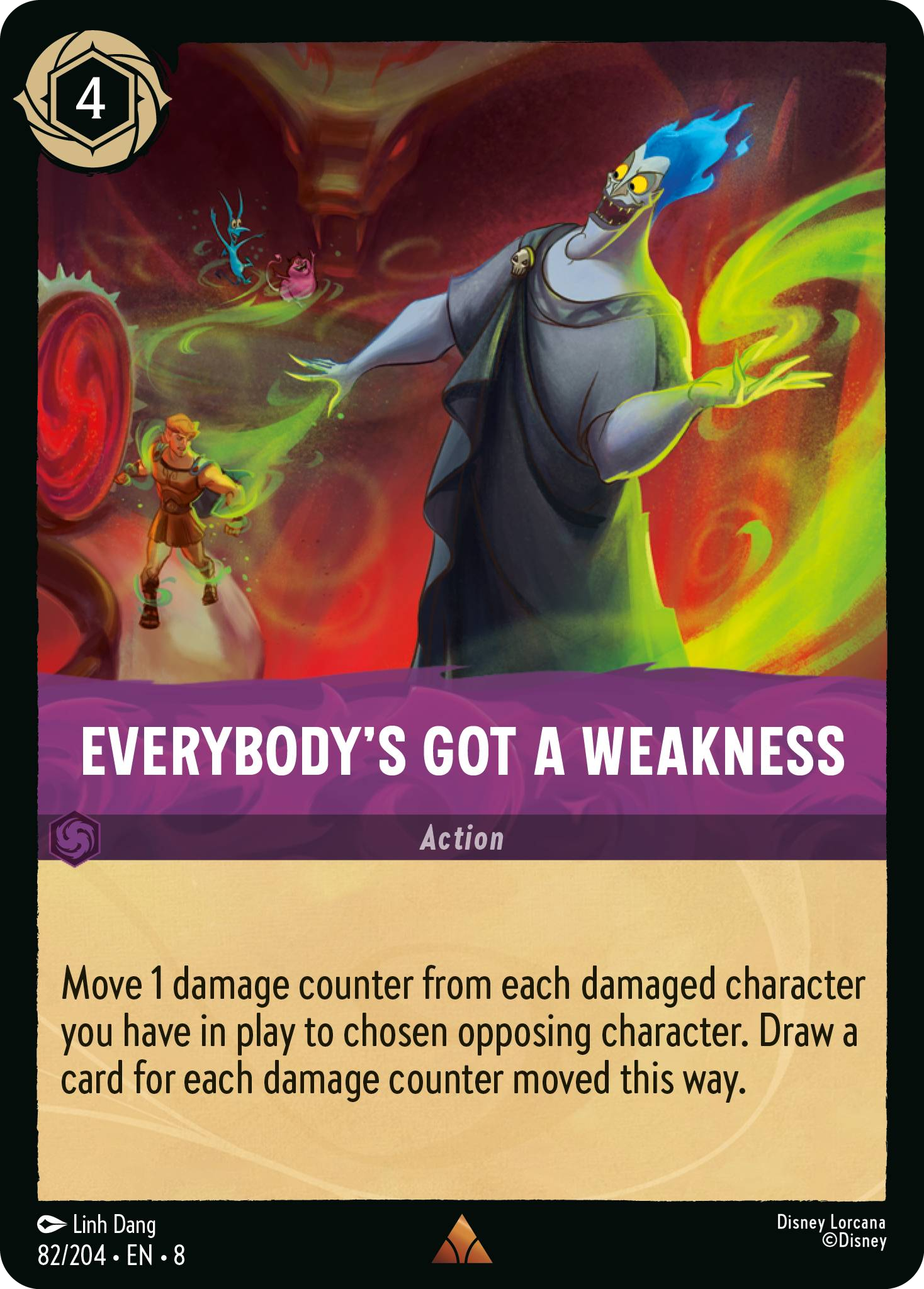 Everybody's Got A Weakness (Reign of Jafar - 082/204 ) Rare