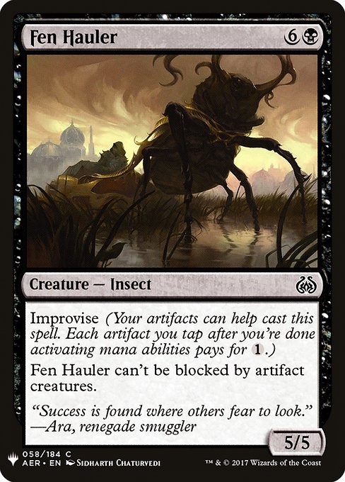 Fen Hauler [Mystery Booster #0656] (AER-C)