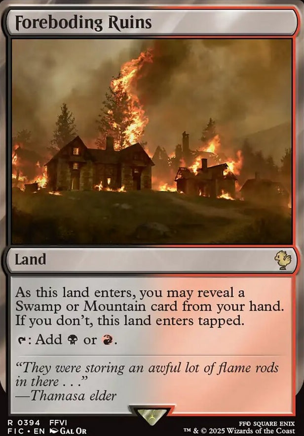 Foreboding Ruins [ #0394 ] (FIC-R)