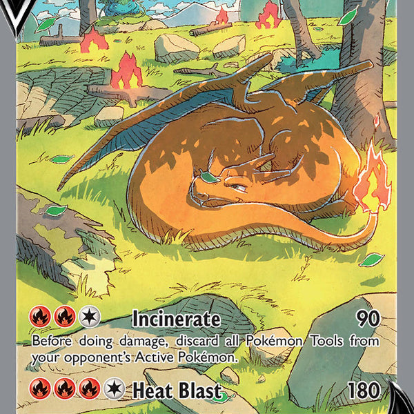 Charizard V - SWSH260 (SWSH:PR) Promo - Damaged Holofoil Charizard V - SWSH260 (SWSH:PR) Promo - Damaged Holofoil