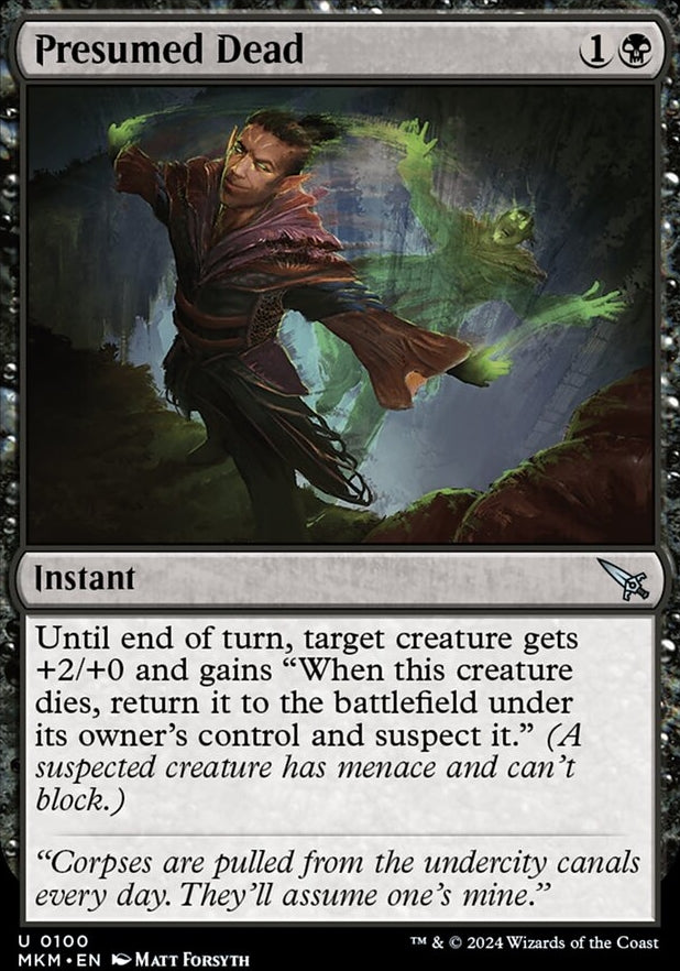 Presumed Dead [#0100] (MKM-U-FOIL)