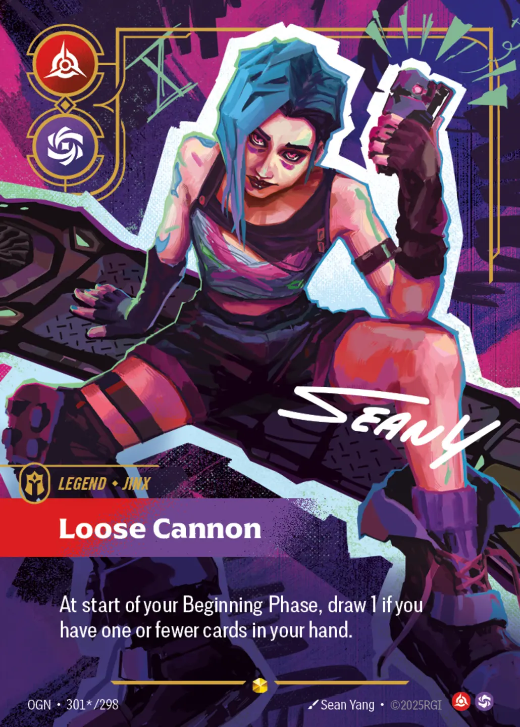 Jinx - Loose Cannon (Signature) - 301*/298 (OGN) Showcase