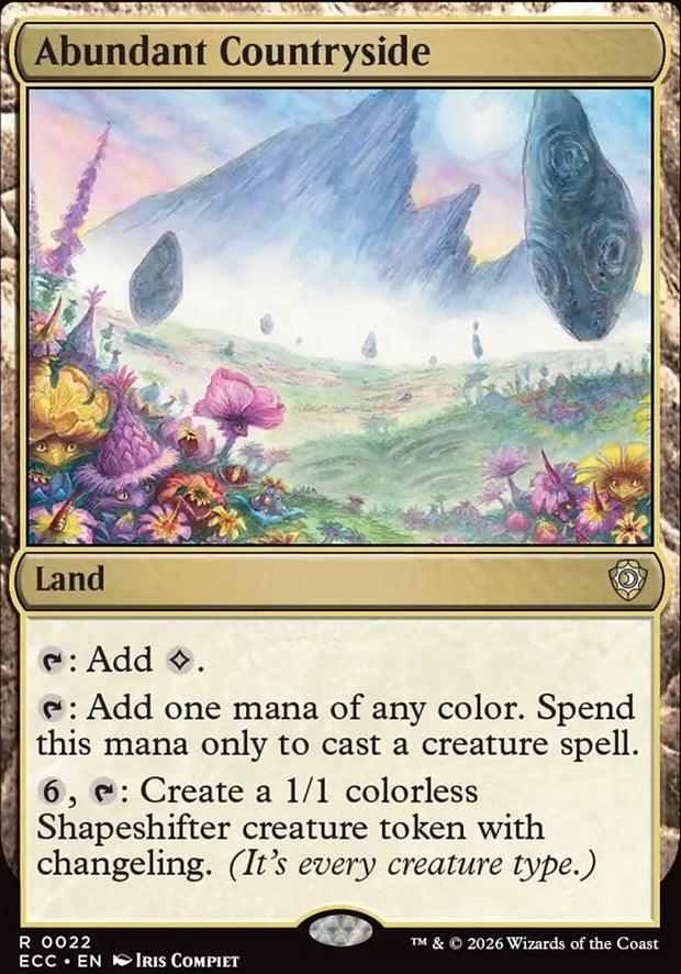 Abundant Countryside [ #0022 ] (ECC-R)