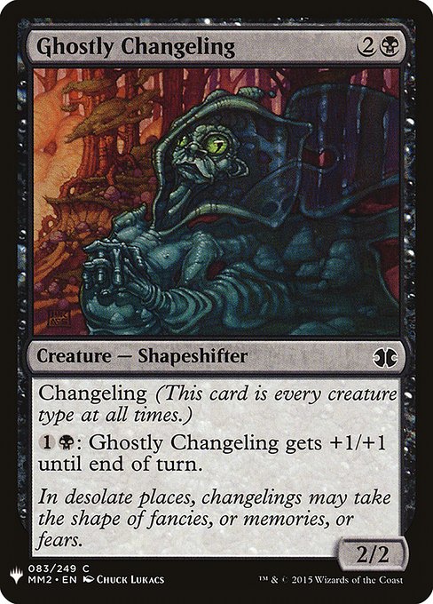 Ghostly Changeling [Mystery Booster #0667] (MM2-C)