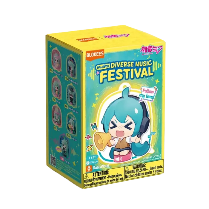 Blokees: Hatsune Miku - Mojipod Diverse Music Festival (75400) Blind Box