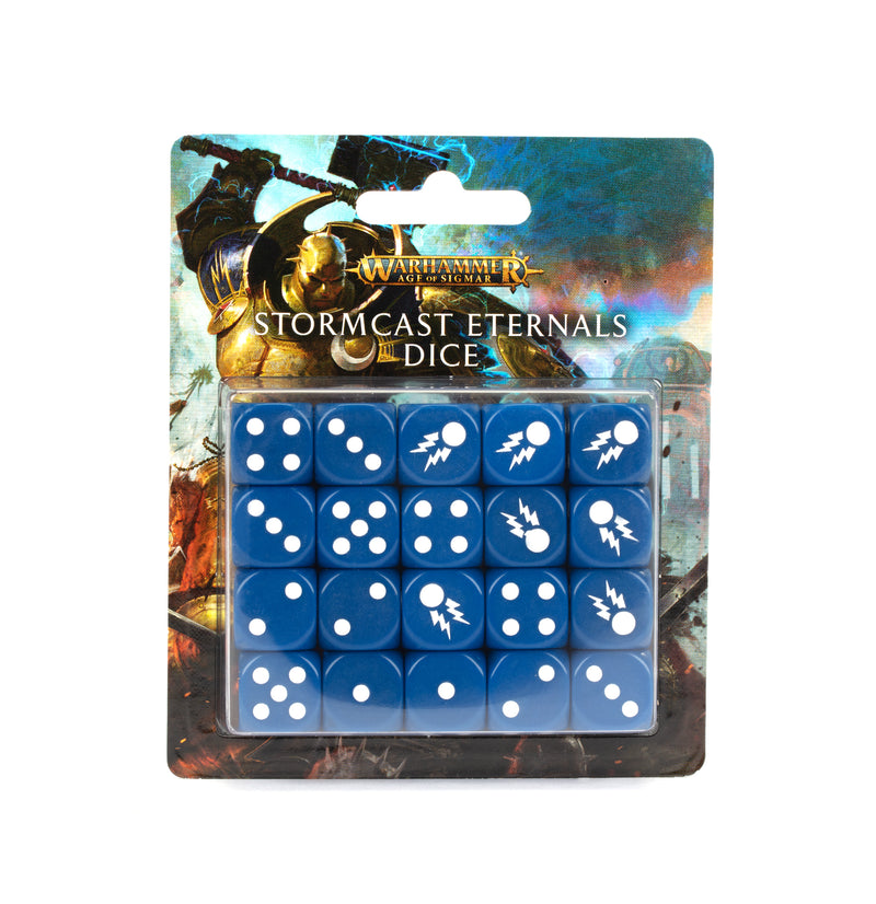 Citadel Hobby: Dice Set - Age of Sigmar: Order - Stormcast Eternals (3rd) (OOP)