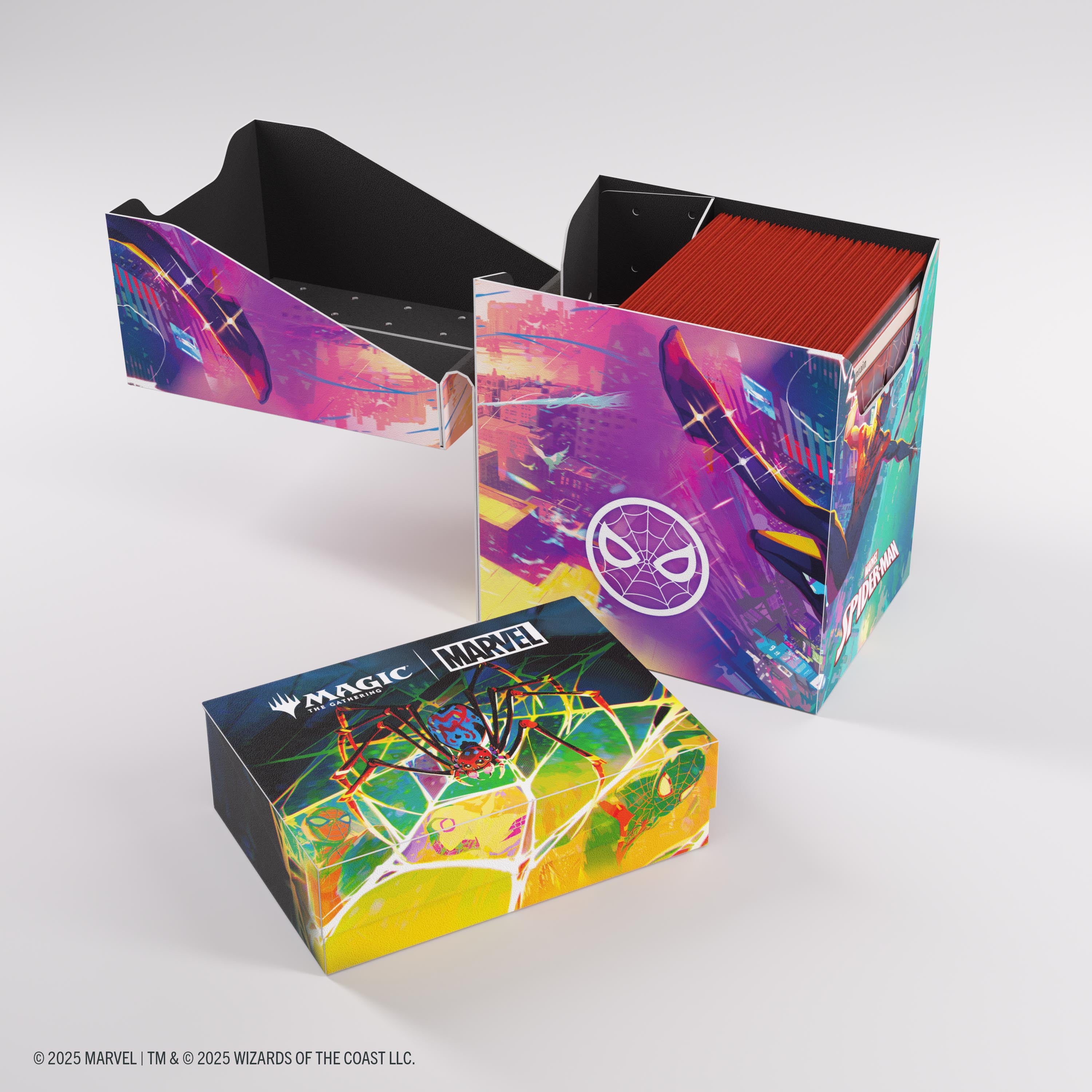 Gamegenic: Soft Crate 80+ - MTG: Marvel's Spider-Man - Spider-Man/Spider-Gwen