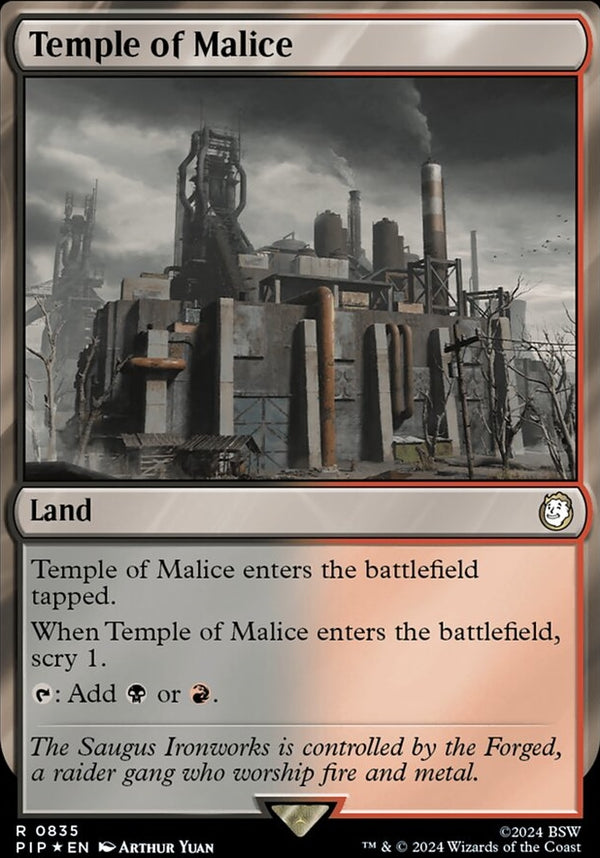 Temple of Malice [#0835 Surge Foil] (PIP-R)