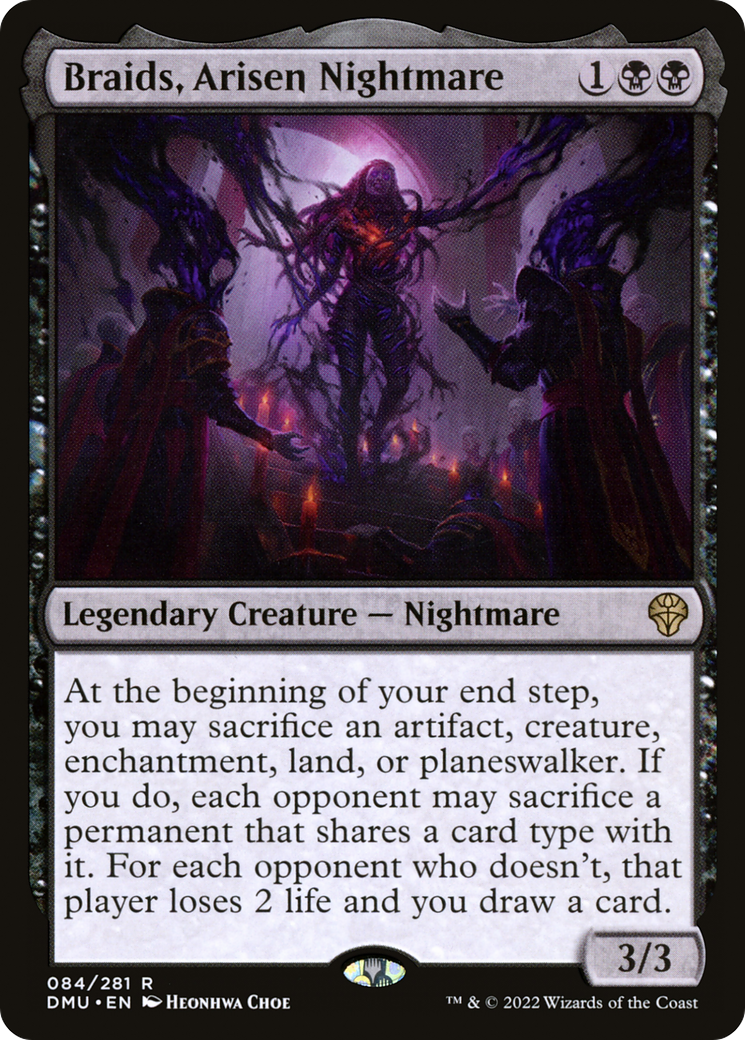Braids, Arisen Nightmare (DMU-R) - Light Play