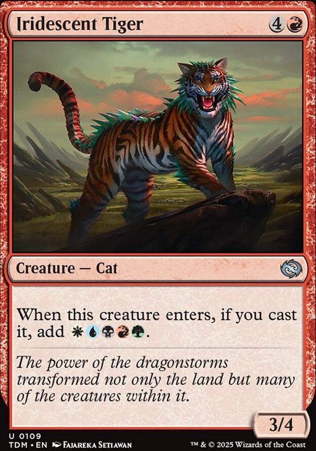 Iridescent Tiger [ #0109 ] (TDM-U)