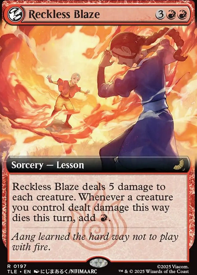 Reckless Blaze [ #0197 Extended Art ] (TLE-R)