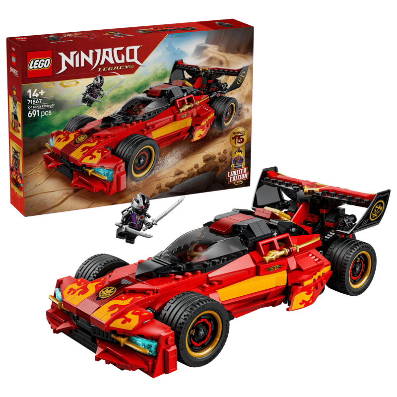 Lego: Ninjago - X-1 Ninja Charger 15th Anniversary (71867)