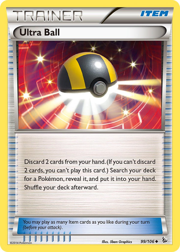 Ultra Ball - 099/106 (FLF) Uncommon - Near Mint