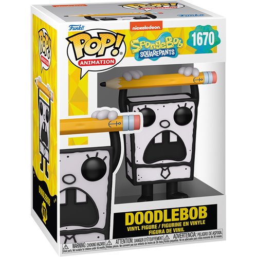 POP Figure: Spongebob #1670 - Doodlebob 25th Anniversary